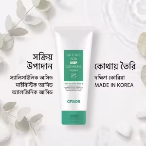 GFORS Salicylic Acid Deep Cleansing Foam 150ml - 3