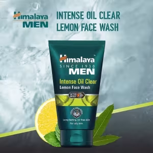 Himalaya Men Intense Oil Clear Lemon Facewash 100ml - 2