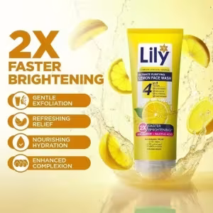 Lily Lemon Face Wash 100ml - 6