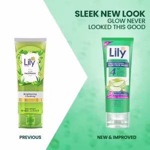 Lily Aloe Vera Face Wash 100ml - 2