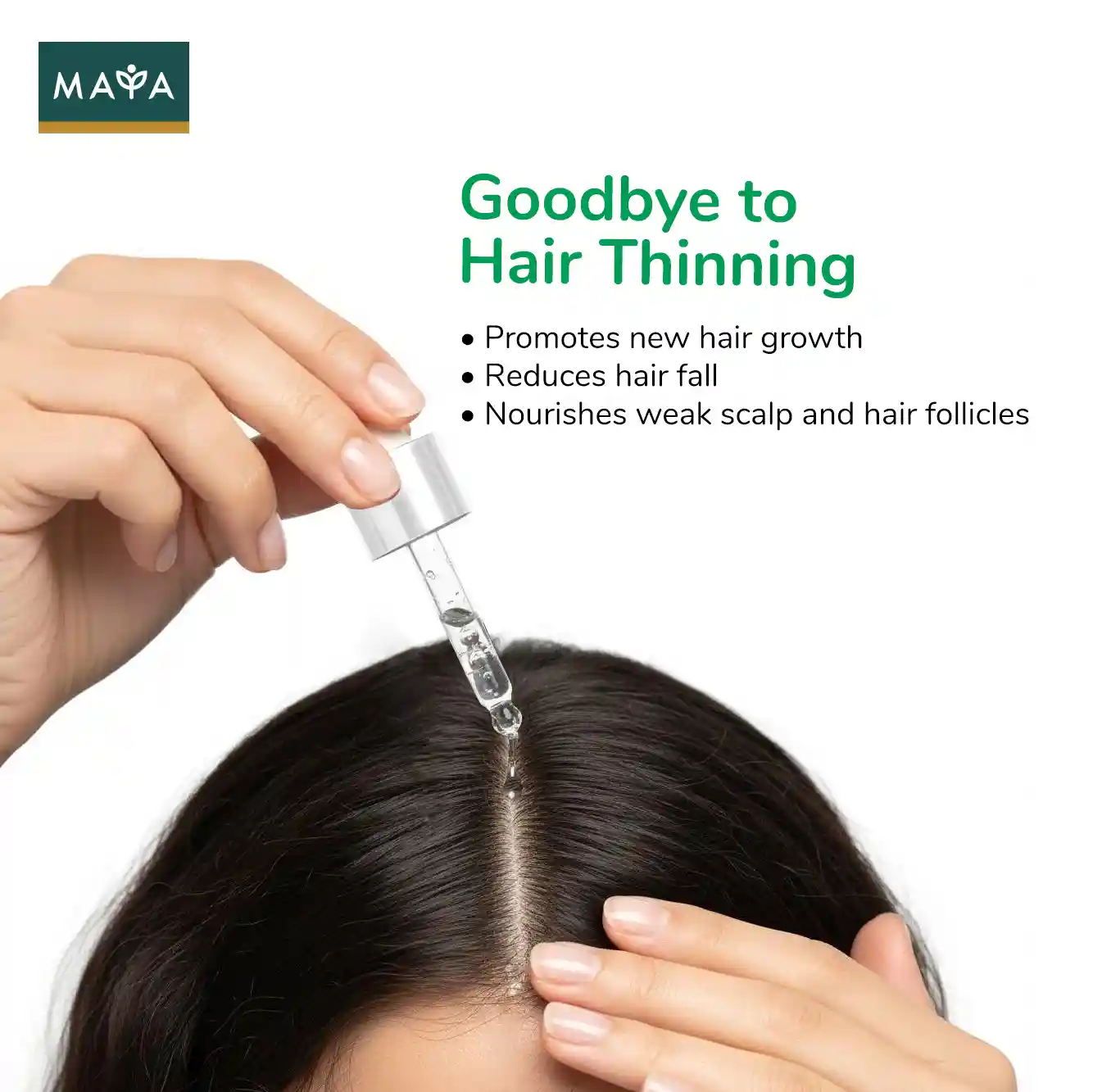 MAYA All Natural Hair Growth Scalp Serum – 30ml - 3