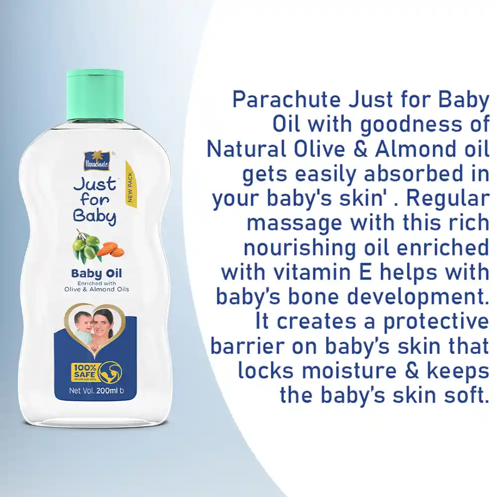 Parachute Just For Baby Baby Oil -100mg - 2