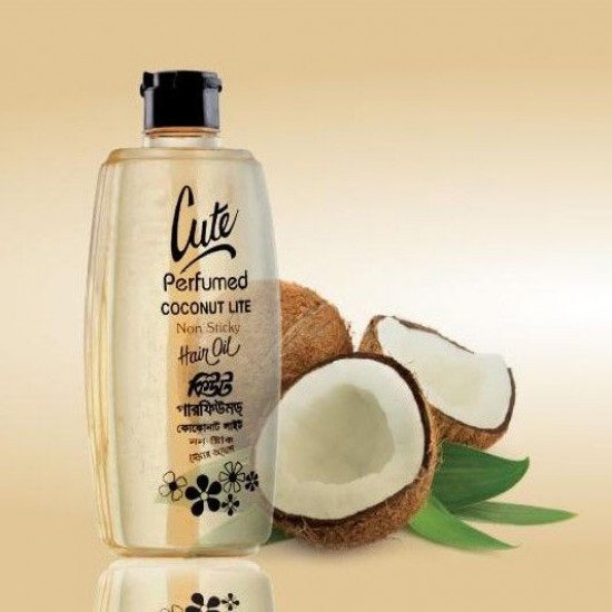 Cute Perfumed Coconut Hair Oil -275ml - 2